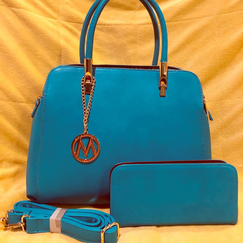 MKF collection handbag and wallet